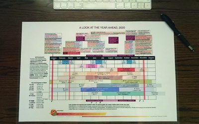 2020 Calendar “A Look at the Year Ahead”