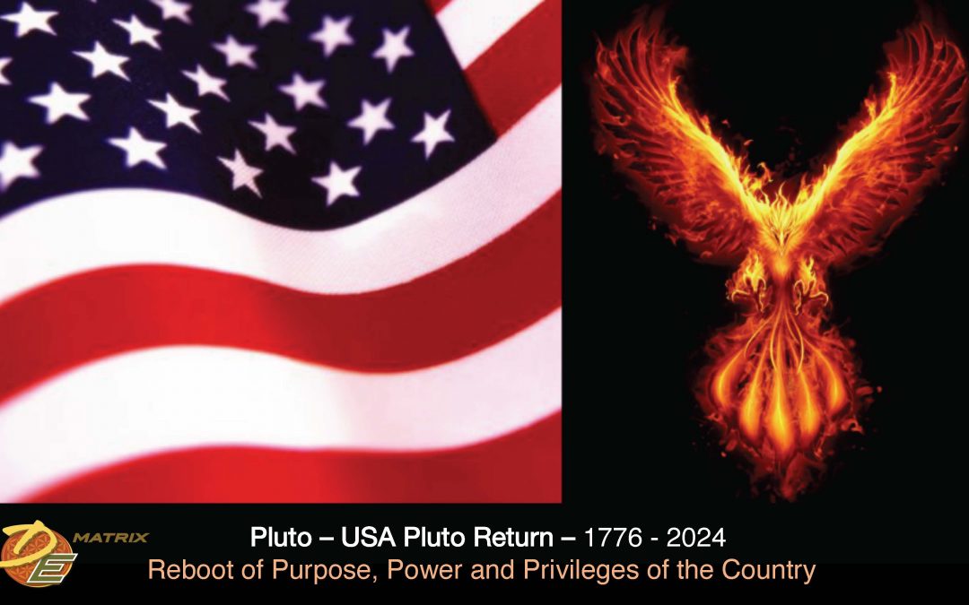 The USA Pluto Return – Reboot of Purpose. Power. Privilege.