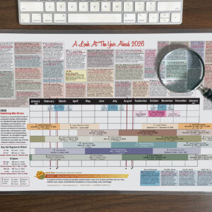 2026 Astrological Desk Calendar